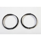 Rugged Ridge Headlight Bezels Black 97-06 Jeep Wrangler - 12419.23