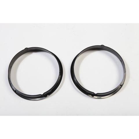 Rugged Ridge Headlight Bezels Black 97-06 Jeep Wrangler - 12419.23