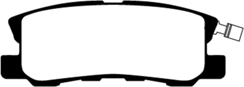 EBC 09+ Jeep Compass 2.0 (302mm Rear Rotors) Greenstuff Rear Brake Pads - DP61407