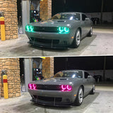 Oracle Dodge Challenger 15-21 Halo Kit - ColorSHIFT w/ BC1 Controller - 2268-335