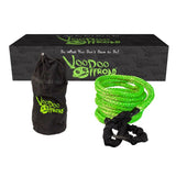 Voodoo Offroad 2.0 Santeria Series 7/8in x 30 ft Kinetic Recovery Rope with Rope Bag - Green - 1300002A