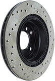 StopTech 06 BMW 325 Series / 07-09 BMW 328 Series Drilled Right Rear Rotor - 128.34078R