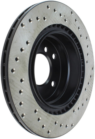 StopTech 06 BMW 325 Series / 07-09 BMW 328 Series Drilled Right Rear Rotor - 128.34078R