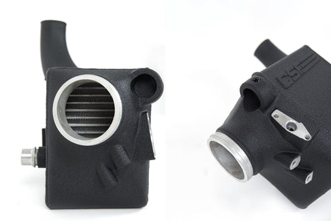 CSF 16-21 BMW M5 (F90) / 17-21 BMW M8 (F91/F92/F93) Twin Charge-Air-Cooler Set - Crinkle Black - 8178