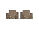 WeatherTech 05-13 Toyota Tacoma Crew Cab Rear Rubber Mats - Tan - W136TN