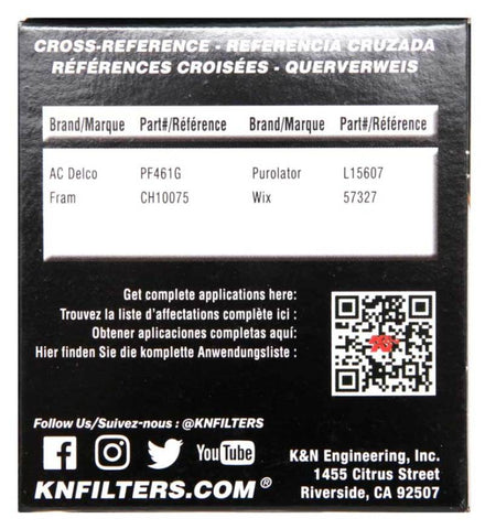 K&N 2019 BMW M2 3.0L/M4 3.0L Cartridge Oil Filter - HP-7014