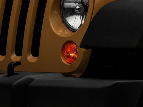 Raxiom 07-18 Jeep Wrangler JK Axial Series Replacement Turn Signal Lamps- Amber - J150569