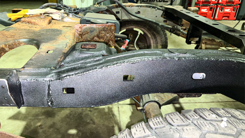 Rust Buster 2004-2012 GM Colorado & Canyon Crew Cab Rear Over Axle Frame Section - Left - RB7502L