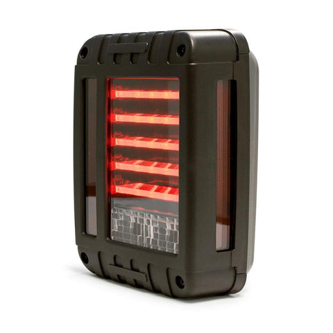 DV8 Offroad 07-18 Jeep Wrangler JK Octagon LED Tail Light - TLJK-02