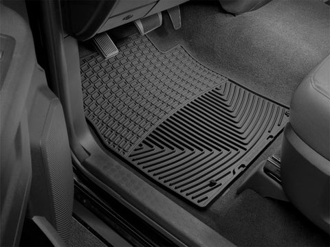 WeatherTech 12-15 Dodge Ram Truck 1500 Front Rubber Floor Mats - Black - W337