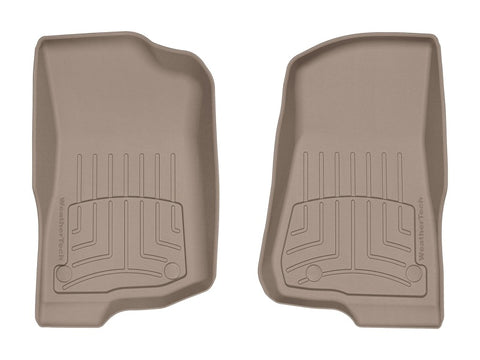 WeatherTech 2020+ Jeep Gladiator Front FloorLiner HP - Tan - 4513131IM