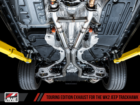 AWE Tuning 2020 Jeep Grand Cherokee SRT/Trackhawk Touring Edition Exhaust - Use w/Stock Tips - 3015-31017