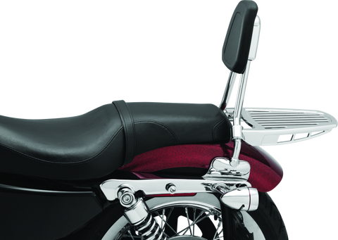 Kuryakyn Luggage Rack Sissy Bar Chrome - 6580