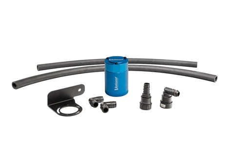 Volant 15-25 Ford F-150 Auto 3oz Aluminum Oil Catch Can w/Mounting Bracket - Blue - VC0009