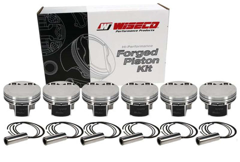 Wiseco Nissan VR38DETT 3.8L 95.58mm Bore 1.232inch CH -6.3 Dome Dish 9.5:1 Stroker Max HD Piston Kit - K680M9558AP