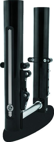 Performance Machine 08-13 FL Lower Leg Assembly - Contrast Cut - 0208-2056-BM