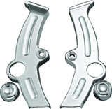 Kuryakyn Boomerang Frame Covers For 00-07 Softail Chrome - 7851