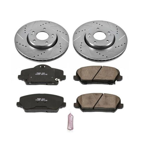 Power Stop 14-17 Kia Forte5 Front Z23 Evolution Sport Brake Kit - K6935