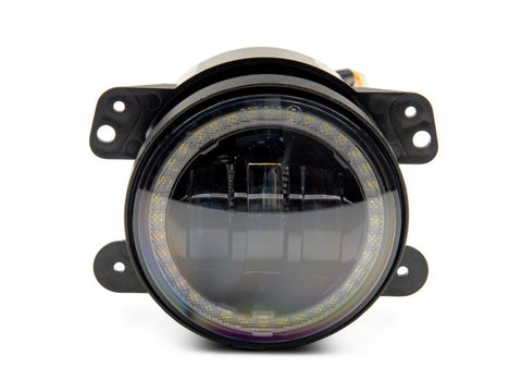 Raxiom 07-18 Jeep Wrangler JK Axial Series 4-In LED Devil Eyes Fog Lights w/ Halo - J142667