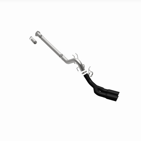 MagnaFlow 08-18 Ford F-250/F-350/F-450 4.6L/6.7 DPF-Back Black 4in Dual Single Rear Exit - 17068