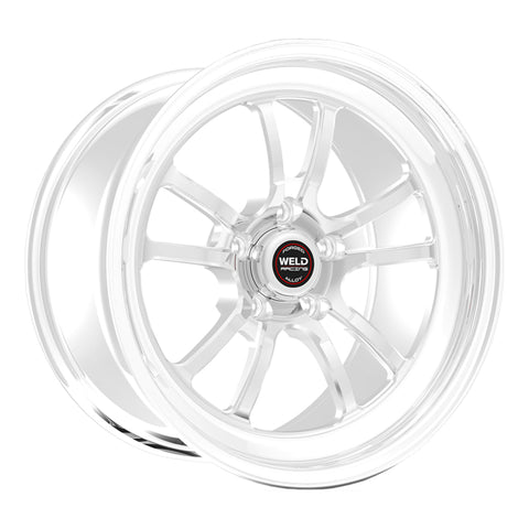 Weld S70 17x10 / 5x4.75 BP / 5.2in. BS Polished Wheel (High Pad) - Non-Beadlock - 70HP7100B52A