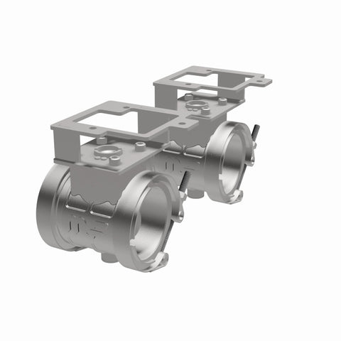 MagnaFlow 2018 Ford Mustang V8-5.0LGAS Exhaust Acc - 2.5in ID/OD - 304SS - Integrated V-Band Flanges - 10805