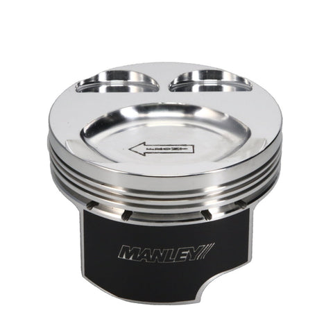 Manley MazdaSpeed 3 MZR 2.3L 87.75mm Bore -13.3cc Dome 9.5:1 CR (ED) Pistons w/ Rings - Set of 4 - 630002CE-4