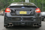 Rally Armor 15-21 Subaru WRX/STI Black UR Mud Flap w/Grey Logo - MF32-UR-BLK/GRY