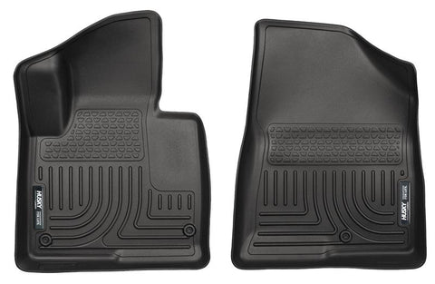 Husky Liners 13-15 Hyundai Sante Fe Sport/Sport 2.0T WeatherBeater Front Row Black Floor Liners - 13851