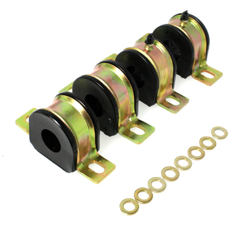 Energy Suspension 1-1/4in GM Greaseable S/B Set - Black - 3.5177G