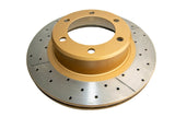 DBA 95 Toyota 4Runner (w/3mm Front Rotor) Front Drilled & Slotted Street Series Rotor - 792X