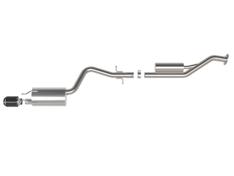 aFe Lexus IS300 01-05 L6-3.0L Takeda Cat-Back Exhaust System- Carbon Fiber Tip - 49-36058-C