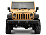 Raxiom 07-18 Jeep Wrangler JK Axial Spider LED Headlights w/Angel Eye Halo- Blk Housing (Clear Lens) - J152602