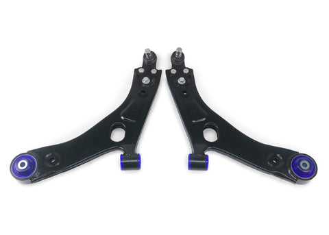 SuperPro 11-16 Kia Sportage Front Lower Control Arm Set W/ Sp Bushings - TRC1074
