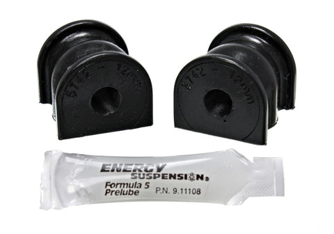 Energy Suspension 01-05 Honda Civic/CRX Black 12mm Rear Sway Bar Bushings - 16.5135G