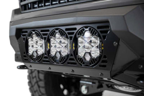 Addictive Desert Designs 18-20 Ford F-150 Bomber Front Bumper w/ 3 Baja Designs LP6 Mounts - F180014100103
