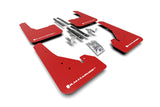 Rally Armor 18-22 Toyota Corolla Hatchback Red UR Mud Flap w/ White Logo - MF67-UR-RD/WH