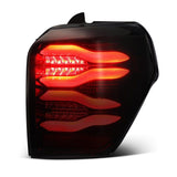 AlphaRex 10-21 Toyota 4Runner PRO-Series LED Tail Lights Jet Black - 690010