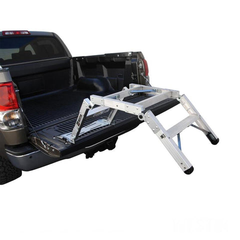 Westin Truck-Pal Tailgate Ladder - Aluminum - 10-3000