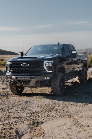 DV8 Offroad 24-26 Chevy Silverado 2500/3500 Spec Series Front Bumper - FBCS2-04