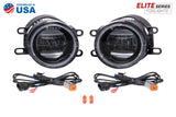 Diode Dynamics Elite Series Type B Fog Lamps - Yellow (Pair) - DD5137P