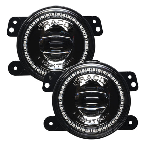 Oracle Jeep Wrangler JK/JL/JT High Performance W LED Fog Lights - ColorSHIFT - Dynamic - 5846-332