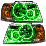 Oracle 03-06 Ford Expedition SMD HL - Chrome - ColorSHIFT w/ Simple Controller - 7153-504