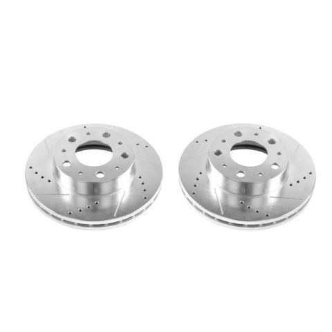 Power Stop 14-19 Ram ProMaster 1500 Front Evolution Drilled & Slotted Rotors - Pair - AR8393XPR