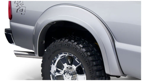 Bushwacker 11-16 Ford F-350 Super Duty Styleside Extend-A-Fender Style Flares 4pc - Black - 20932-02