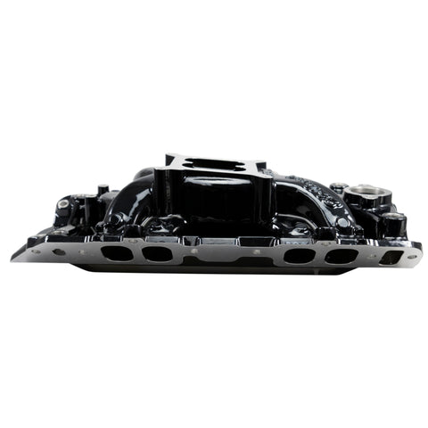 Edelbrock RPM Air-Gap Intake Manifold for Big-Block Chevy Oval Port - Black Plasma Finish - 7561-BP