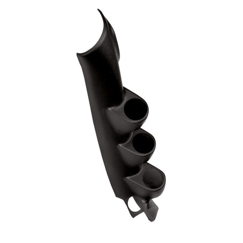 Autometer 93-02 Pontiac Firebird T-Top / 97-02 Chevrolet Camaro T-Top 52mm Black Triple Pillar Pod - 12213