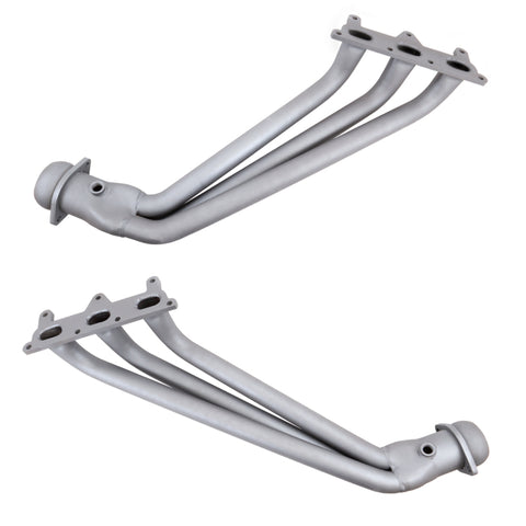 BBK 10-11 Camaro V6 Long Tube Exhaust Headers With Converters - 1-5/8 Chrome - 4041