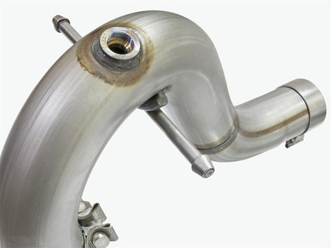aFe Rebel Series DPF-Back 3in Side Exit SS Exhaust w/ IC Black Tip 2016 GM Colorado/Canyon 2.8L (td) - 49-44065-B