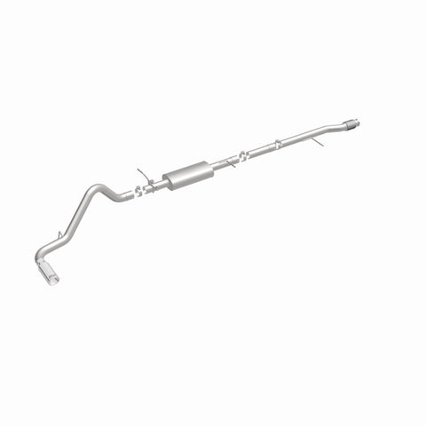 Magnaflow 14 Chevy Silverado V8 5.3L CC/EC Cab Single P/S Rear Exit Stainless Cat Back Perf Exhaust - 15267